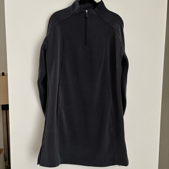 Lululemon NWT Softstreme half zip mini dress long sleeve Sz L - Picture 2 of 16